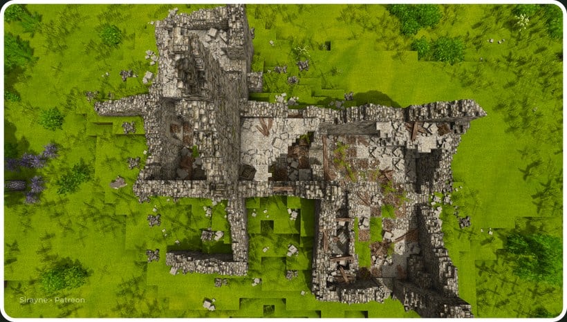 The ruins of Fort Ussar