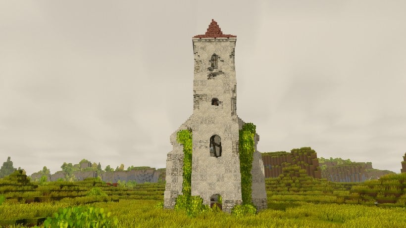 Defensive temple structure