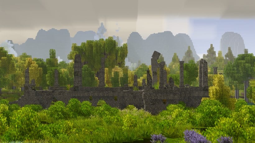 Elven ruins from The Witcher 3